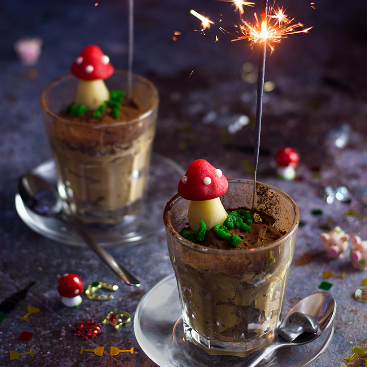 Einfaches Schokomousse