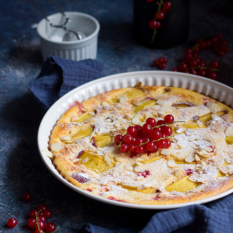 Nektarinen Clafoutis