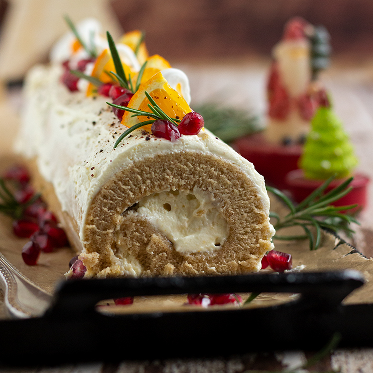 Weihnachts-Roulade