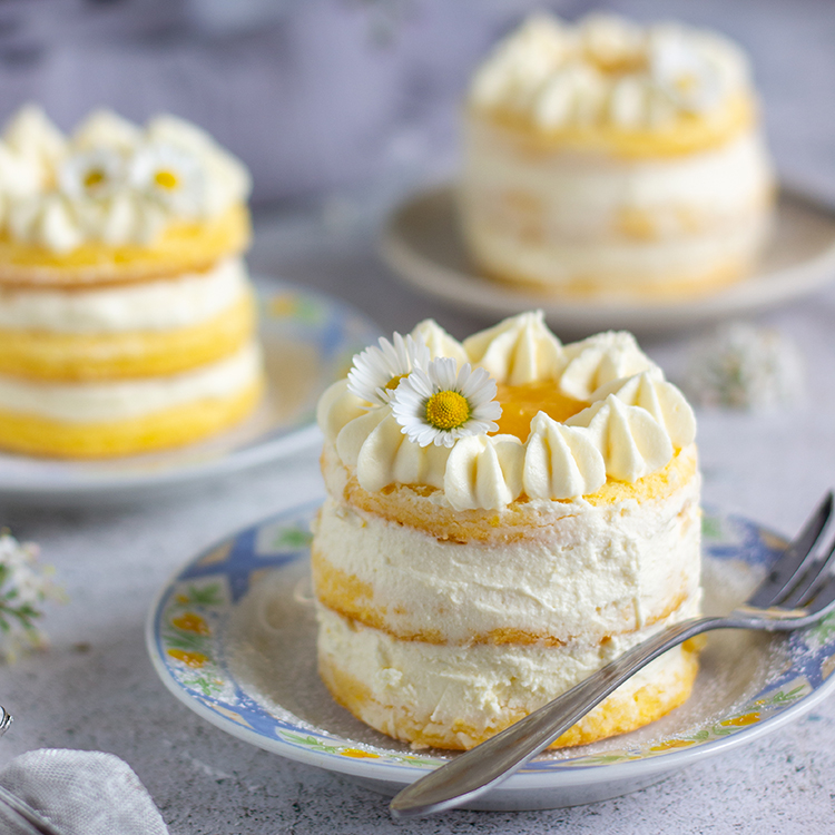 Pfirsich-Hollunder-Törtchen