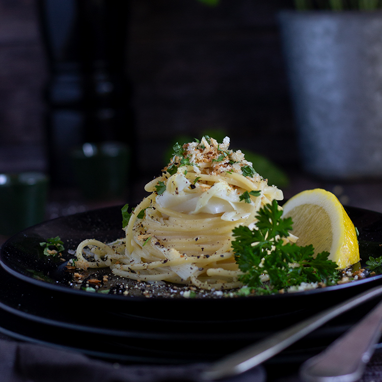 Spargel-Pasta mit Zitronenbutter