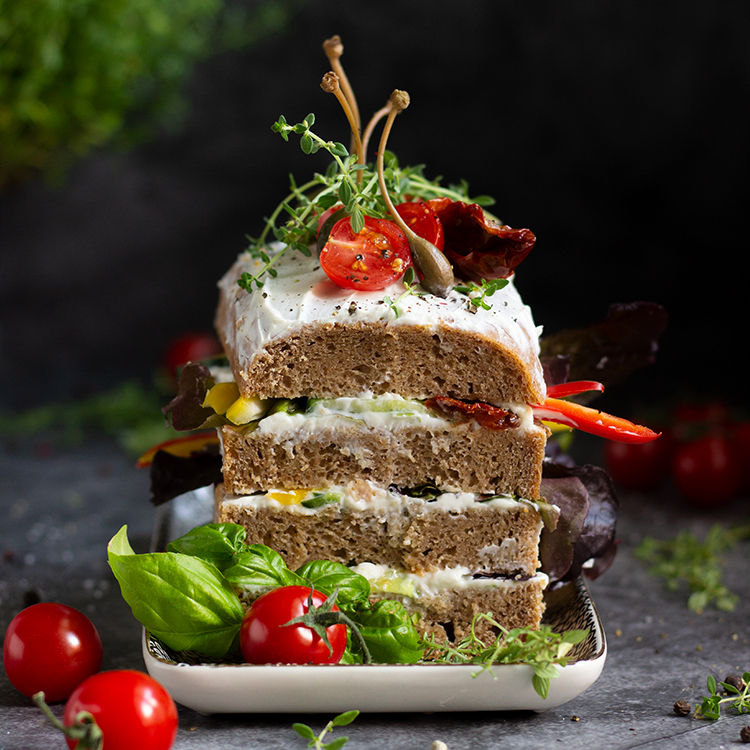 Mediterrane Brottorte